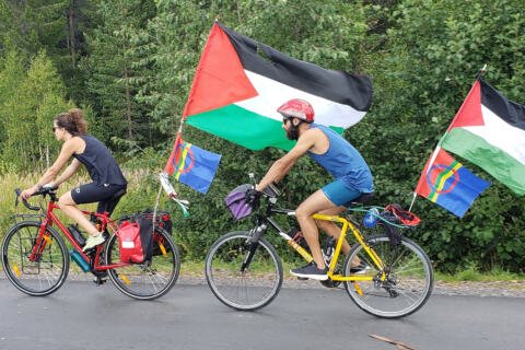 Bike4Gaza campaign